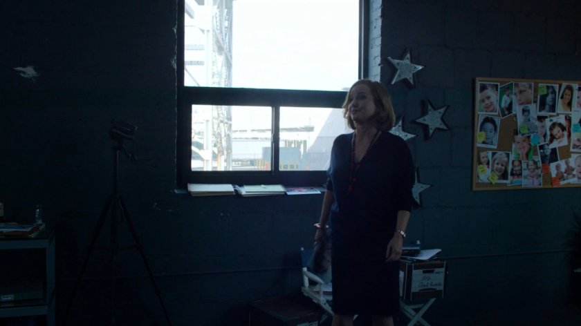 Dorothy Walker in her office at Stars & Tykes Talent Agency.