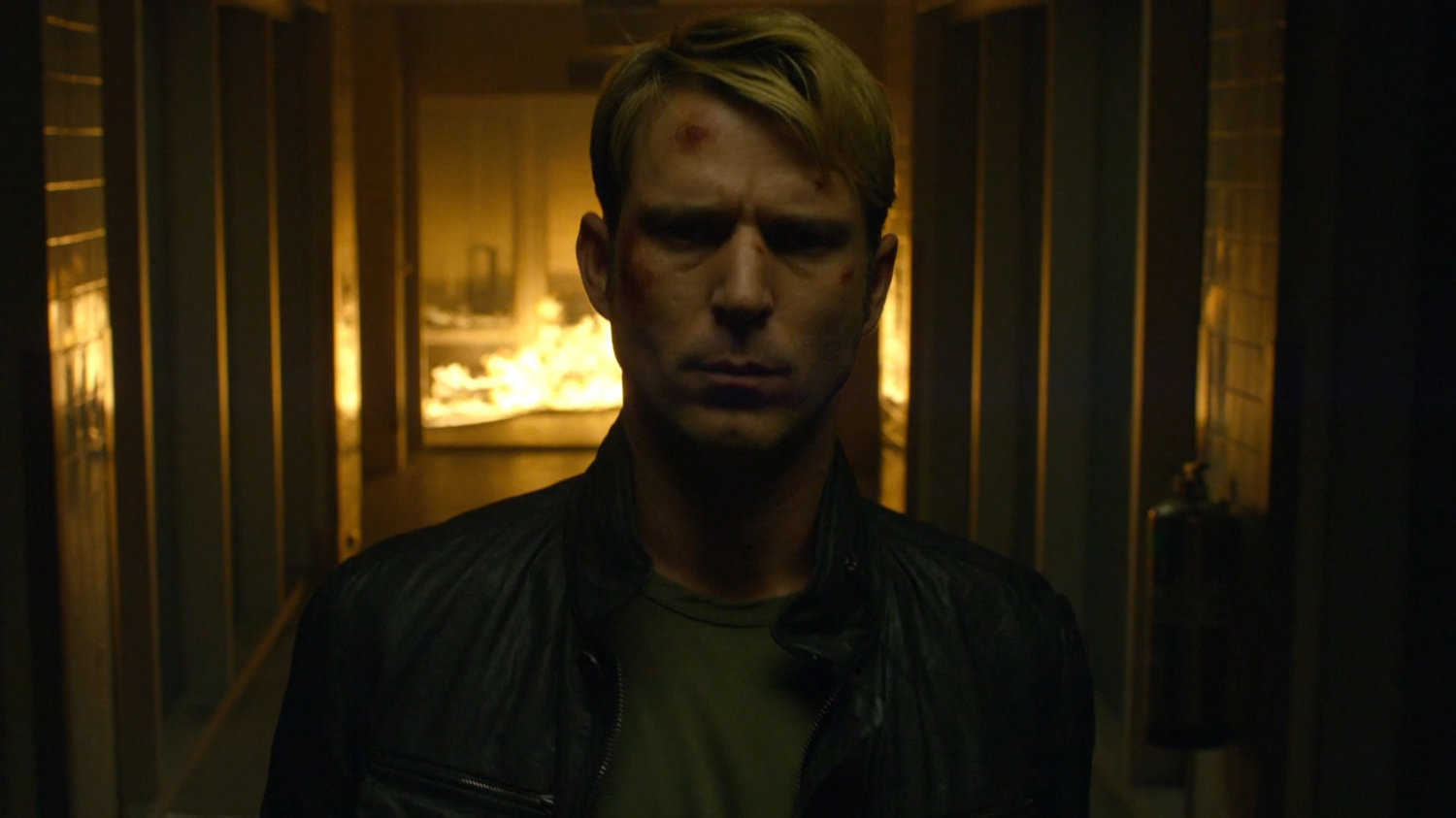 Will in a burning CDC facility.