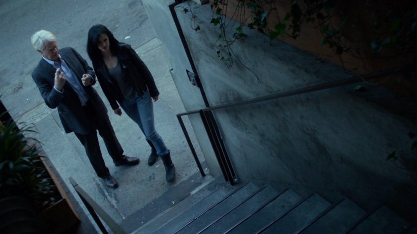 Albert and Jessica walking into Niku Japanese restaurant.