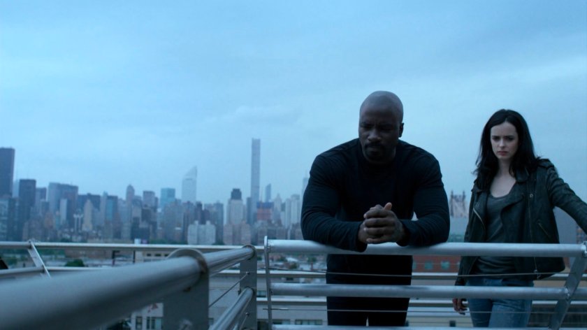 Jessica and Luke on the roof of building across from Zalk Biochemical Technologies.
