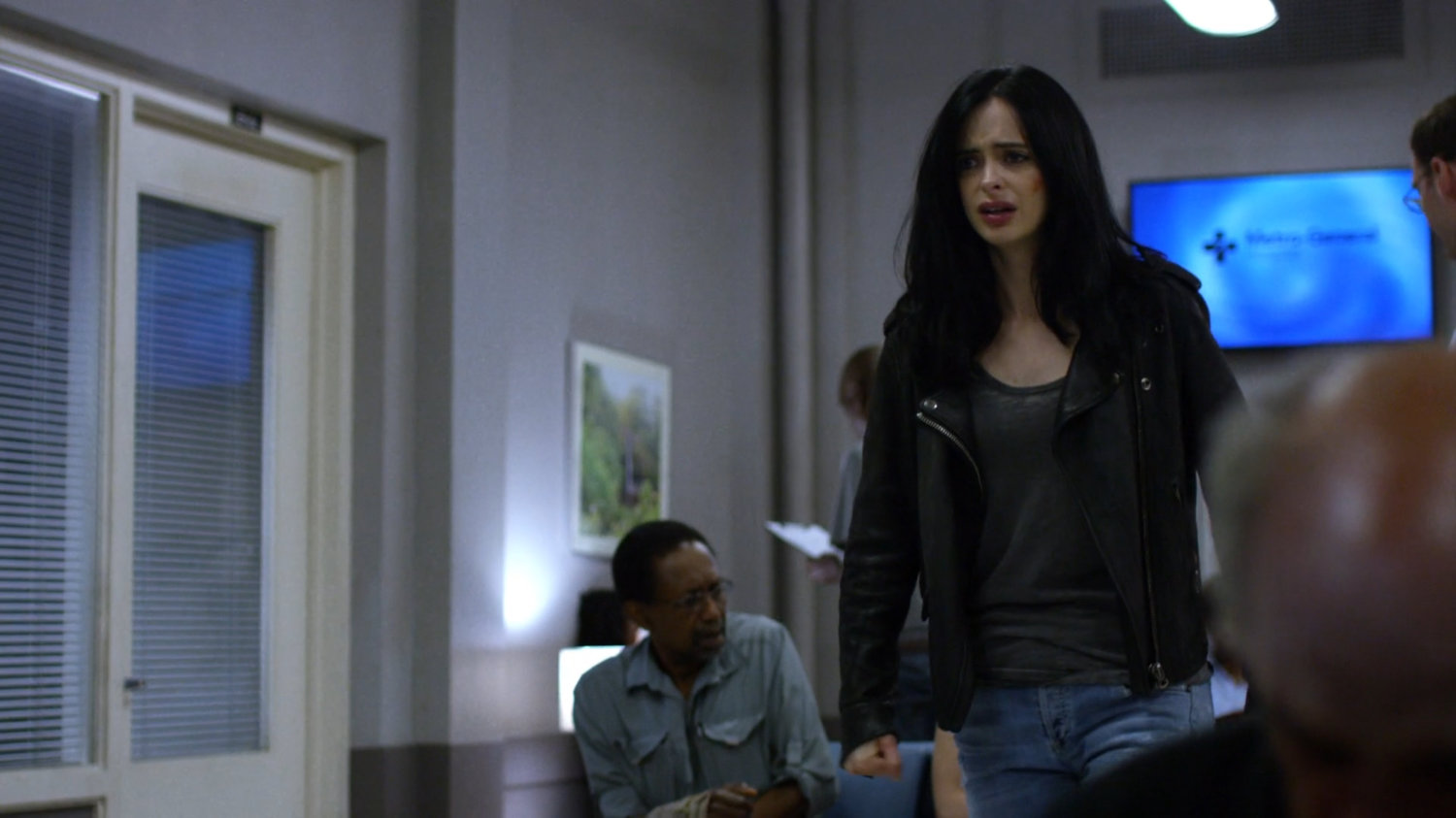 Jessica in Metro-General emergency room.
