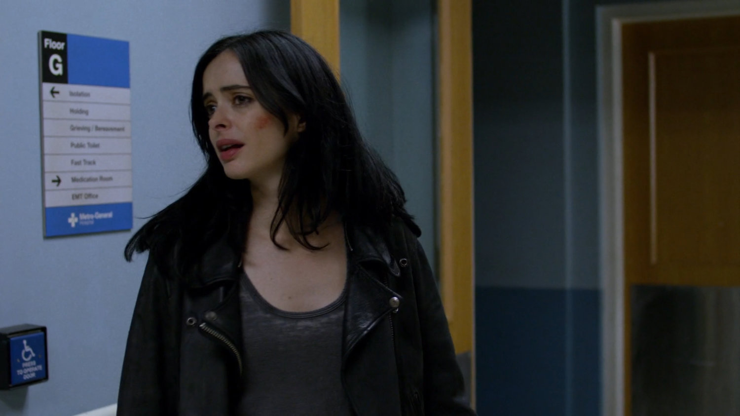 Jessica on Floor G of Metro-General Hospital.