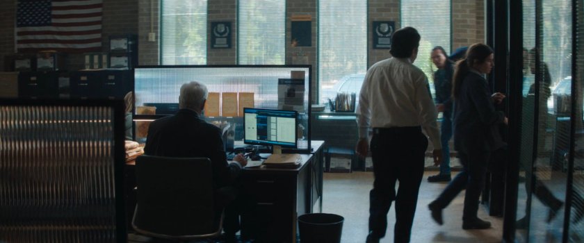 Interior of Westview police department.