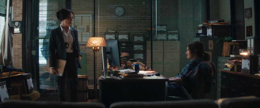 Interior of Westview police department.