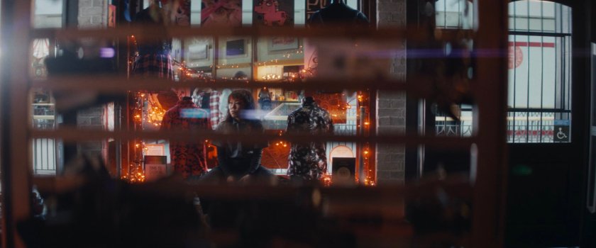 Alice sitting in Hot Topic store in Westview Mall.