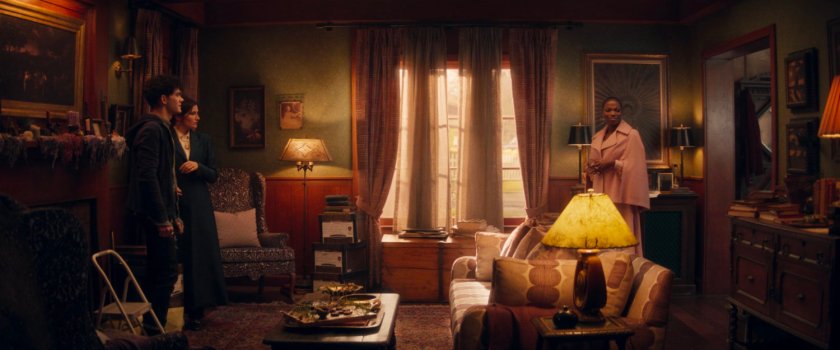 Teen, Agatha and Jennifer in Agatha's living room.