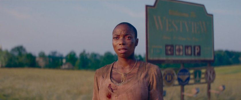 Jennifer outside the road into Westview, New Jersey.