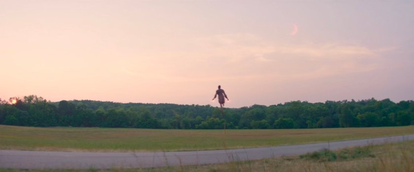 Jennifer flying away outside the road into Westview, New Jersey.