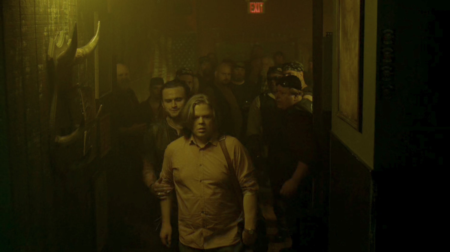 Foggy led into the Dogs of Hell bar.