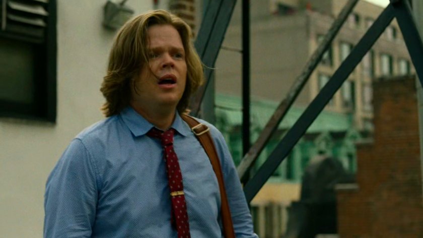 Foggy looking over rooftop.