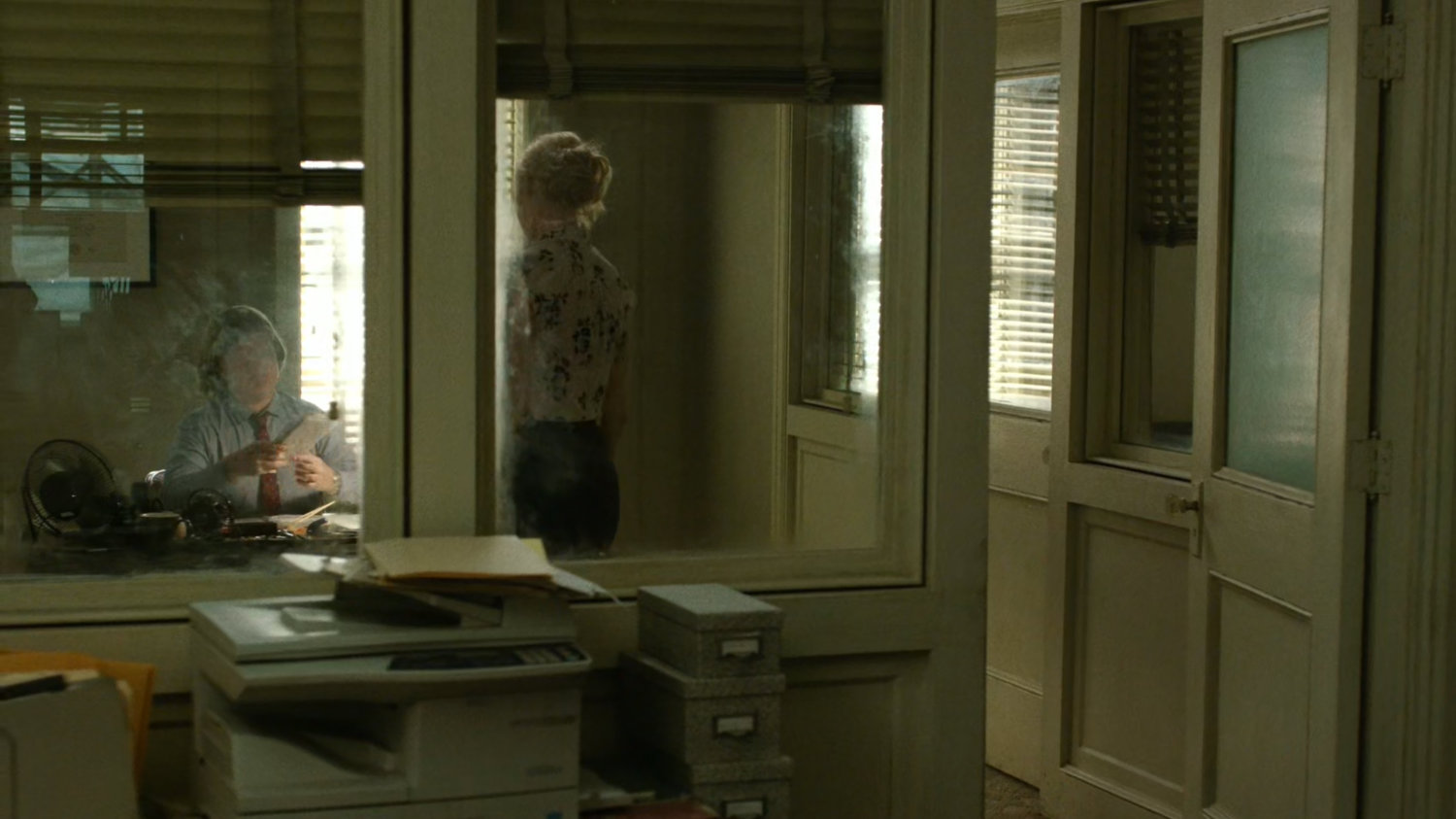 Foggy and Karen in the offices of Nelson & Murdock.