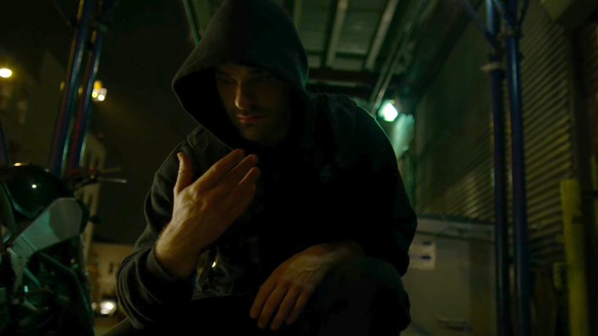 Matt following a trail of blood from the Burren Club.