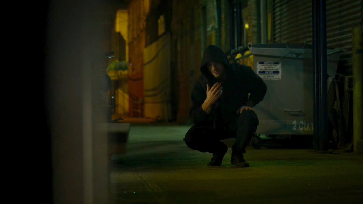 Matt following a trail of blood from the Burren Club.