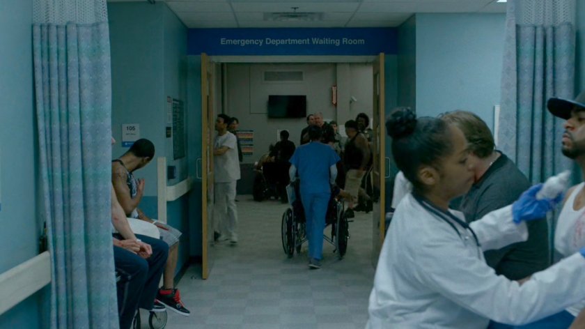 A bust emergency room at Metro-General.