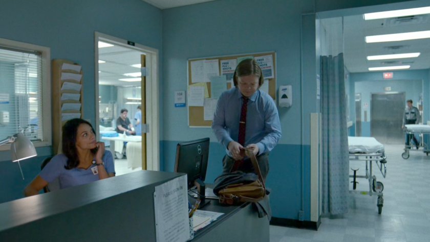 Foggy and Claire a more empty Metro-General emergency room.