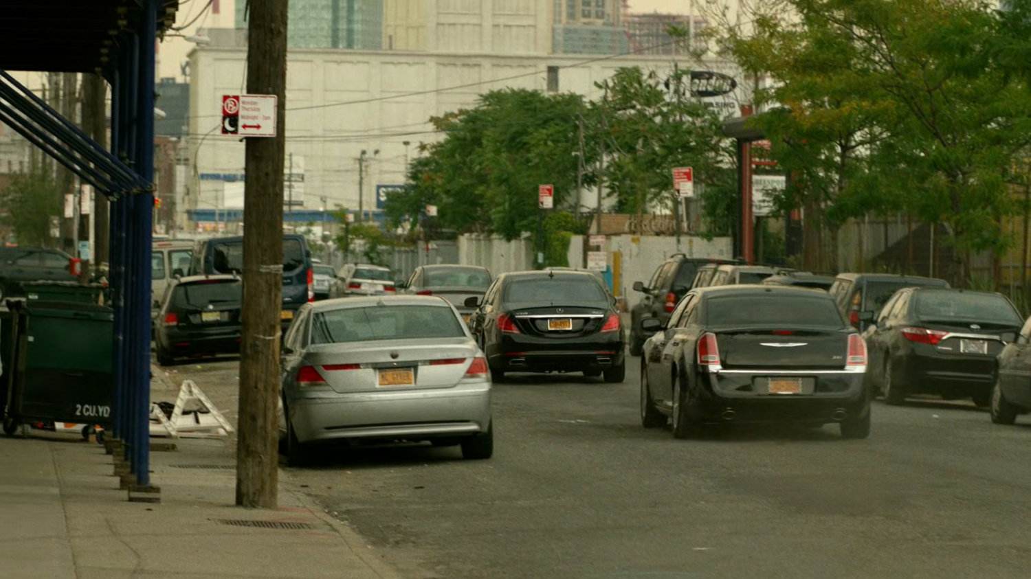Kitchen Irish cars driving away from Frank Castle's apartment.