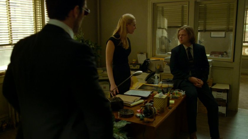 Matt, Karen, and Foggy in Nelson & Murdock offices.