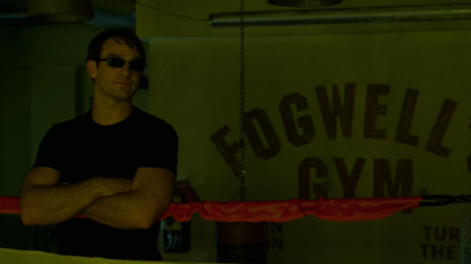 Matt in Fogwell's Gym.