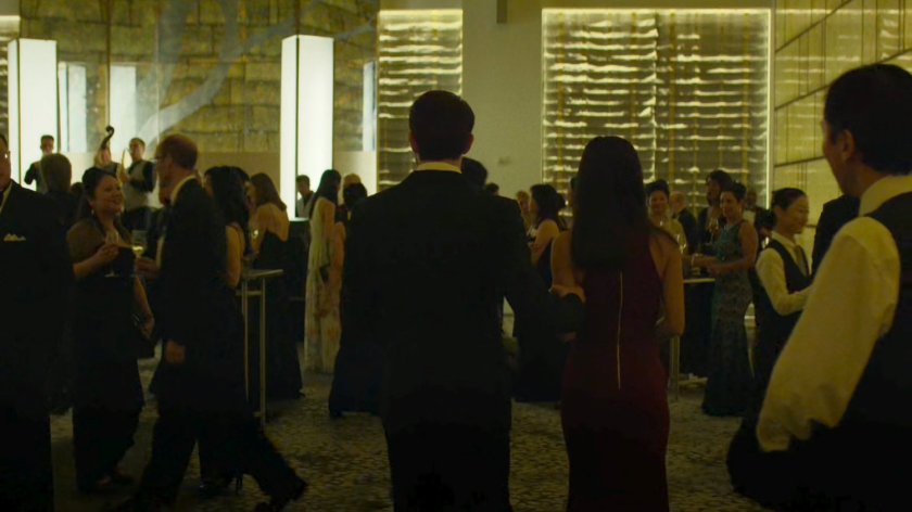 Elektra and Matt at the Roxxon Gala.