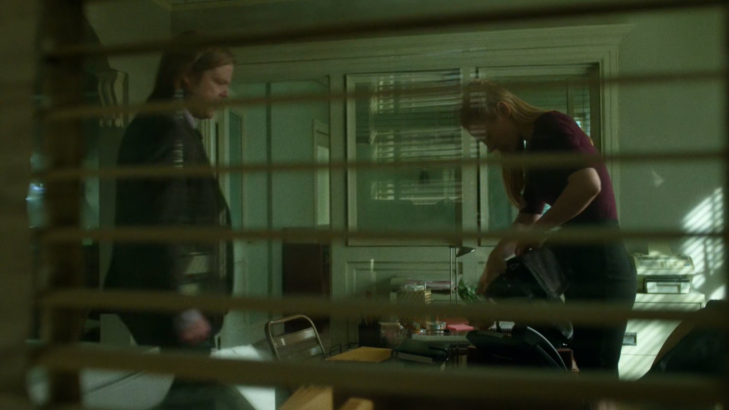 Foggy and Karen in the offices of Nelson & Murdock.
