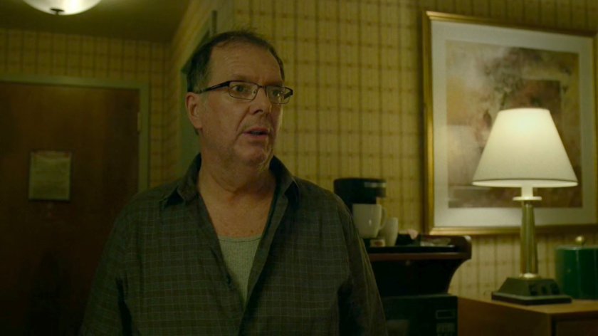 Doctor Tepper in his motel room.