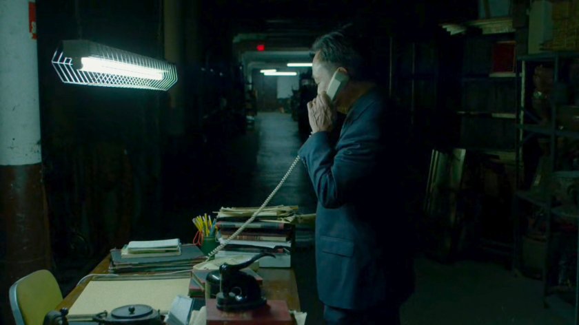 Horichi answers a phone at The Farm.