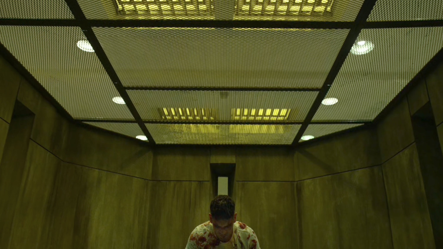 Frank in a solitary room at Ryker's Island correctional facility.