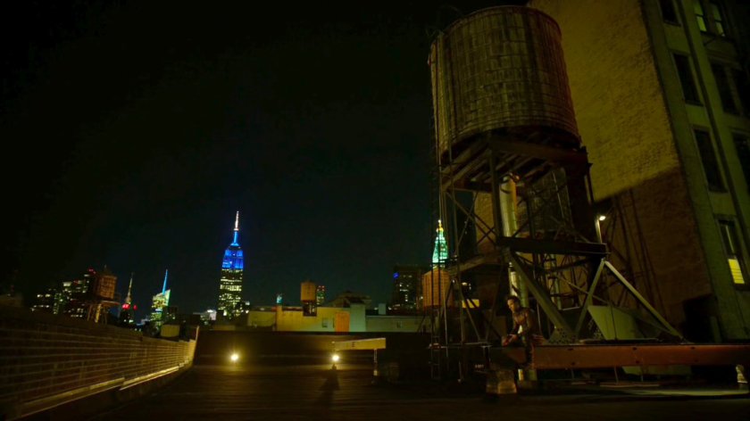 Matt on the roof of Metro-General hospital.