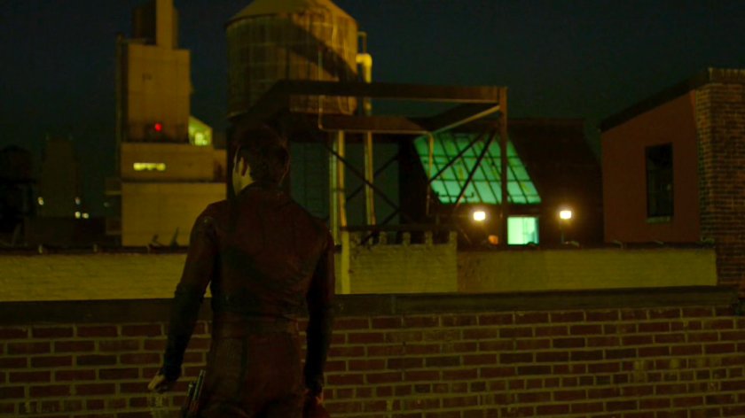 Matt on the roof of Metro-General hospital.