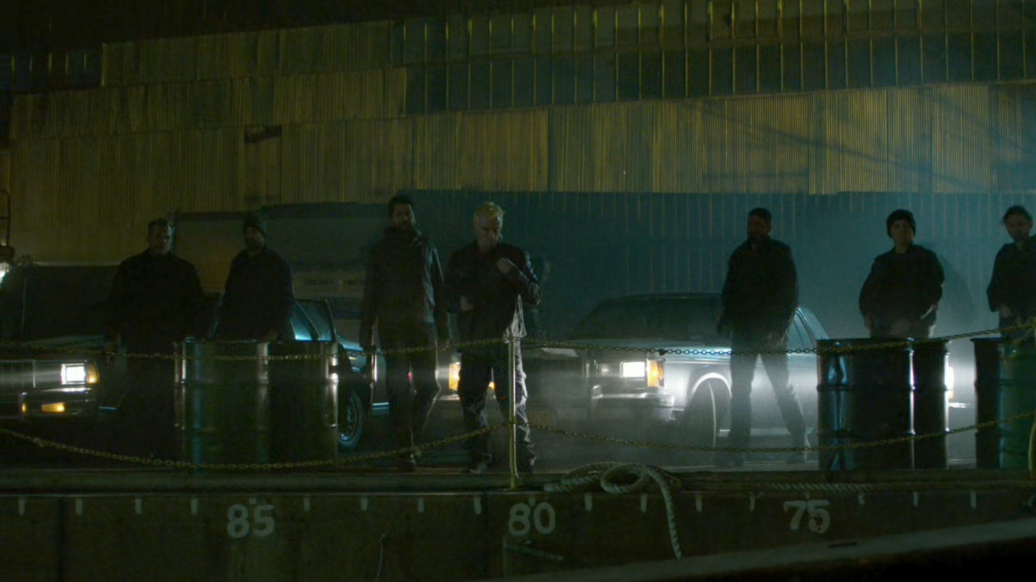 The Blacksmith's guards at Pier 81.