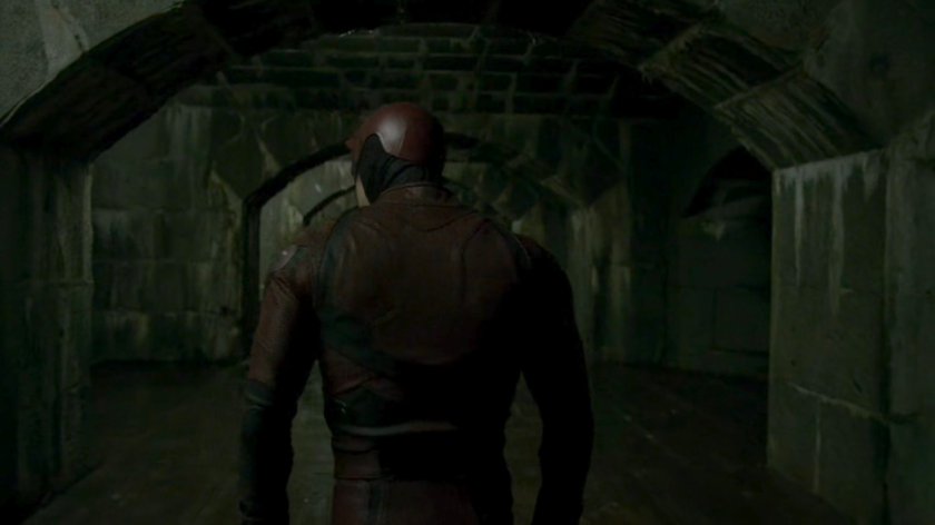 Matt walking through an abandoned tunnel.