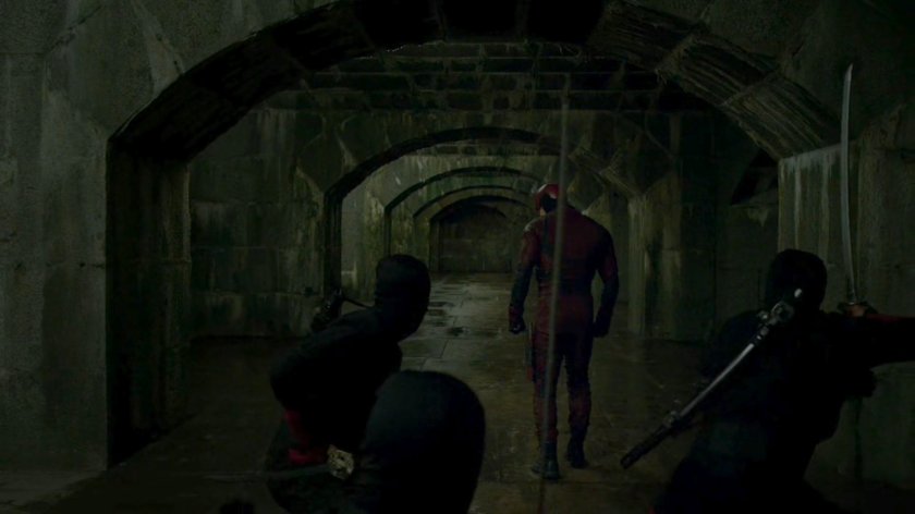 Matt walking through an abandoned tunnel.