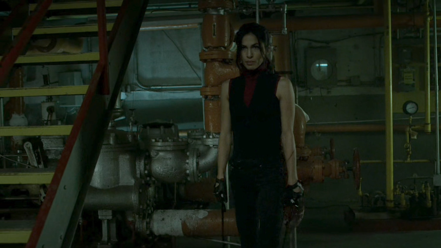 Elektra in an abandoned steam plant.