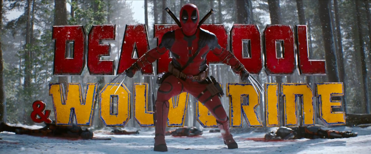 Deadpool and Wolverine title card.