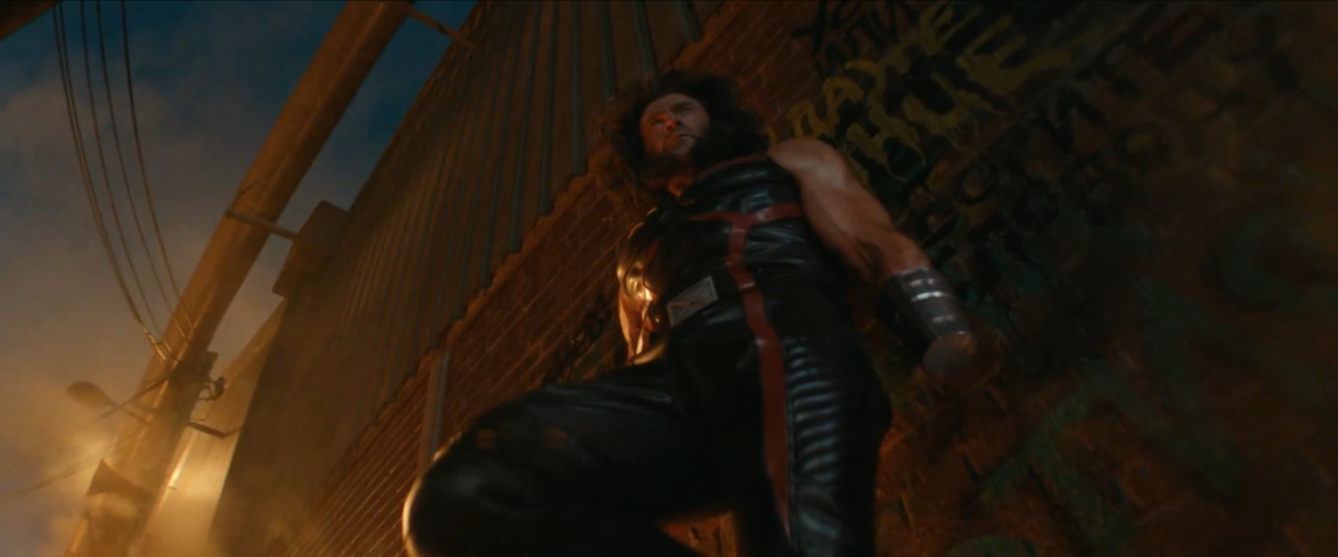 Age of X Wolverine in apocalyptic alley.