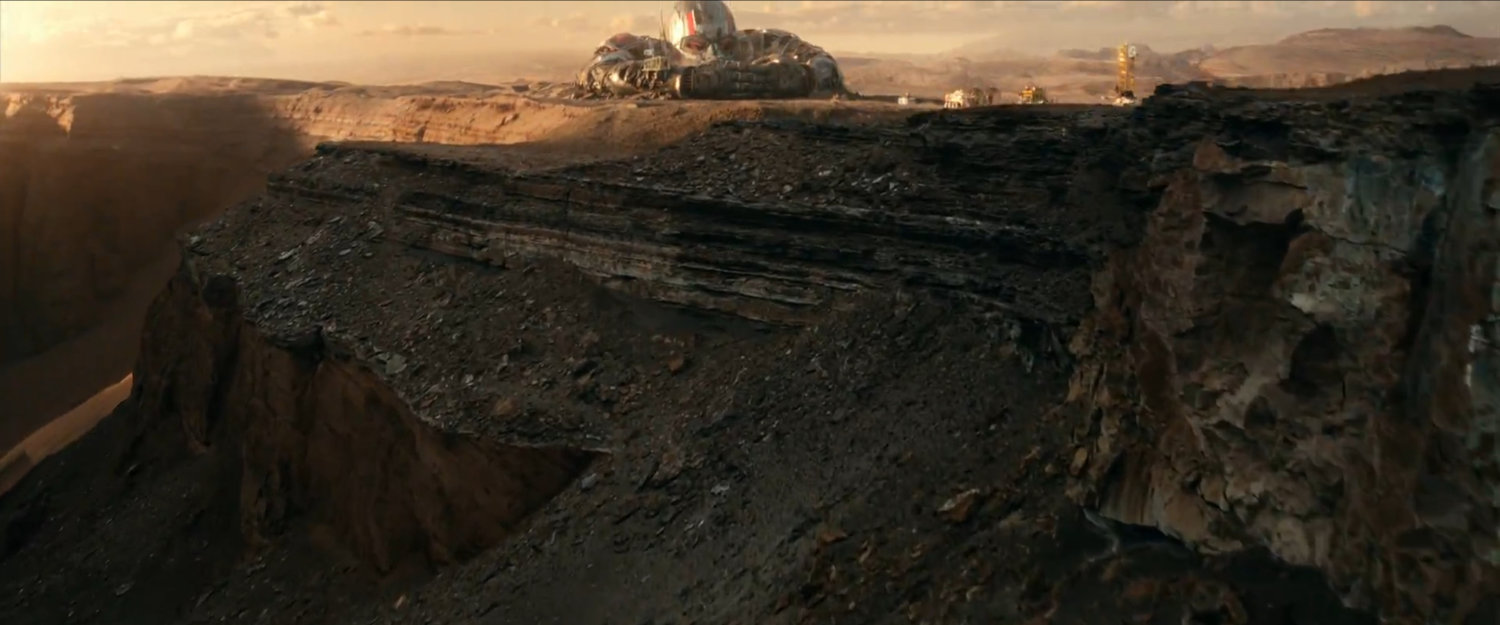 Mesa with Giant-Man carcass in the Void.