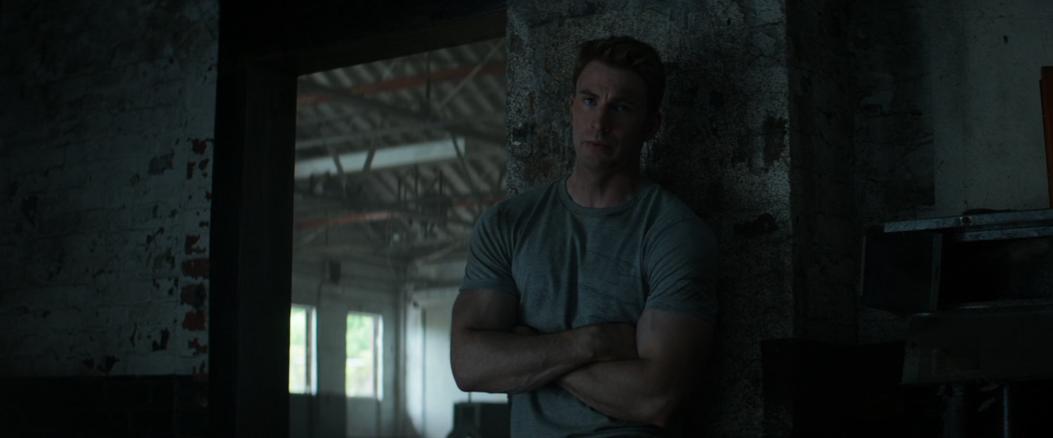 Steve in a dilapidated Berlin warehouse.