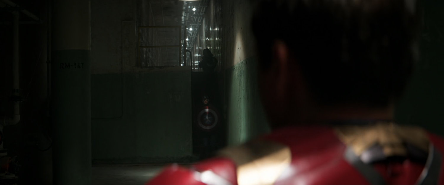 Bucky and Steve inside an old Siberian missile silo.