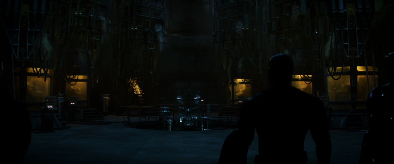 Interior of Winter Soldier facility in converted Siberian missile silo.