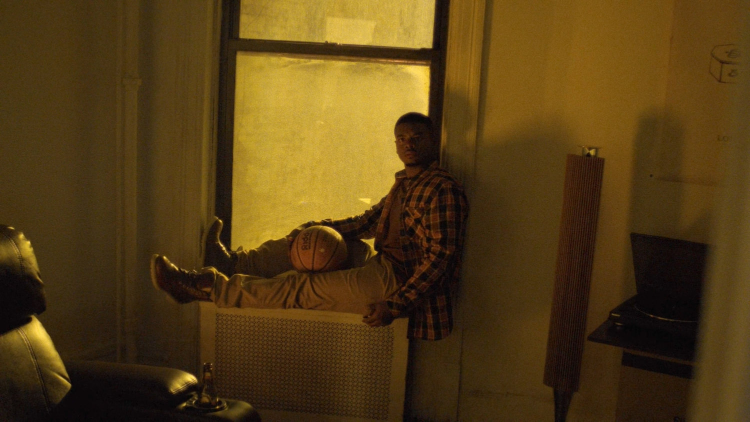 Cole Miller's in his apartment.