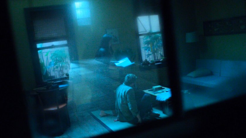 Colleen and Danny in her apartment.