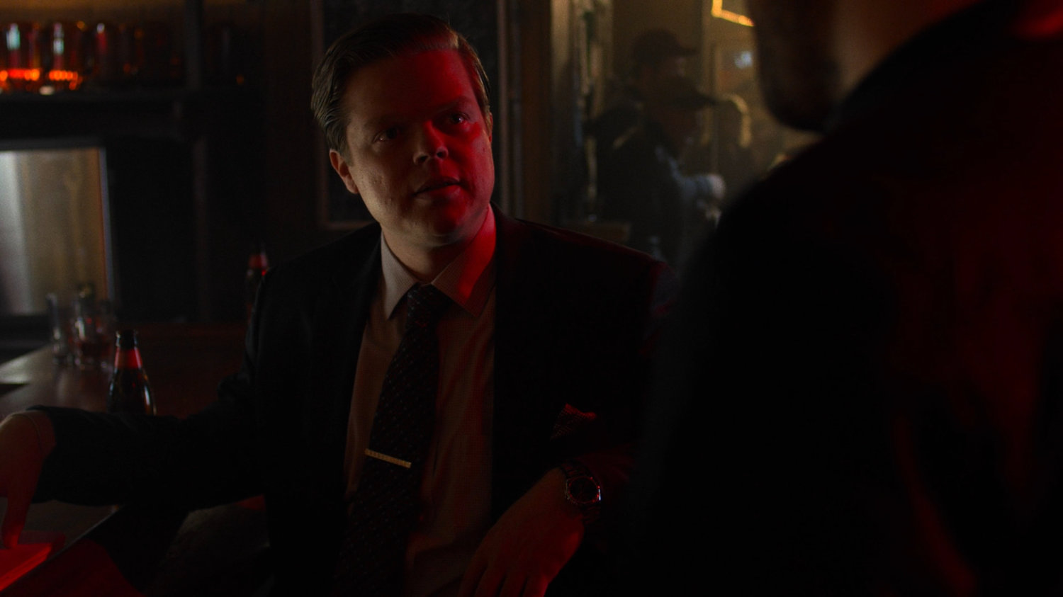 Foggy in Josie's Bar.