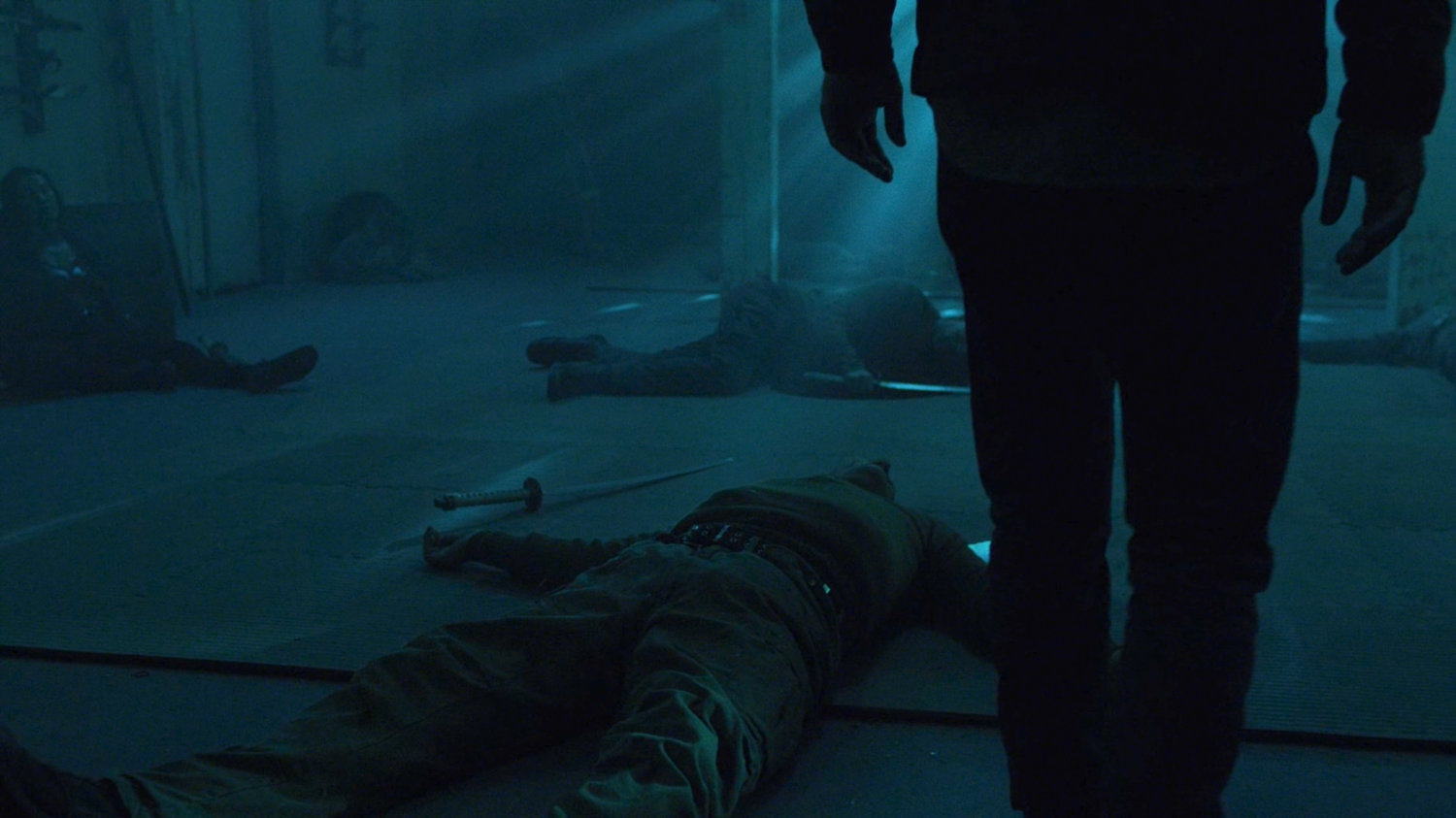 Dead bodies in the Tsukamoto workshop.