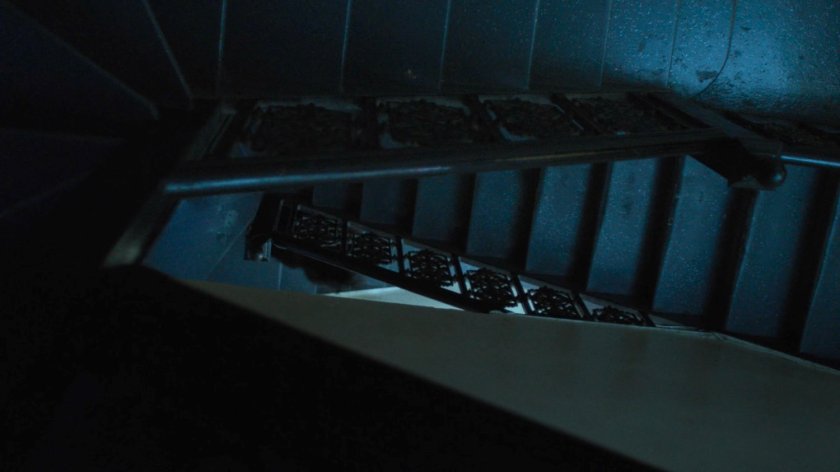 View of Jessica Jones stairway.