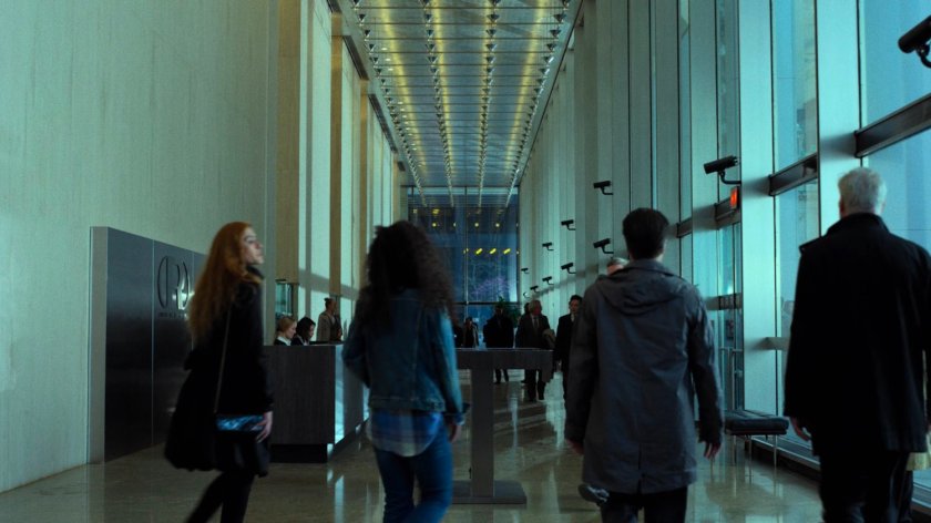 The lobby of Rand Enterprises.