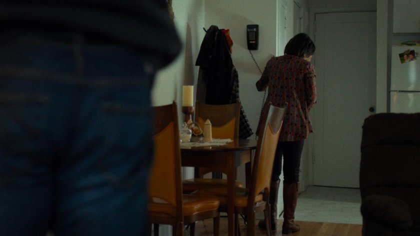 Dolores Miller in her apartment.