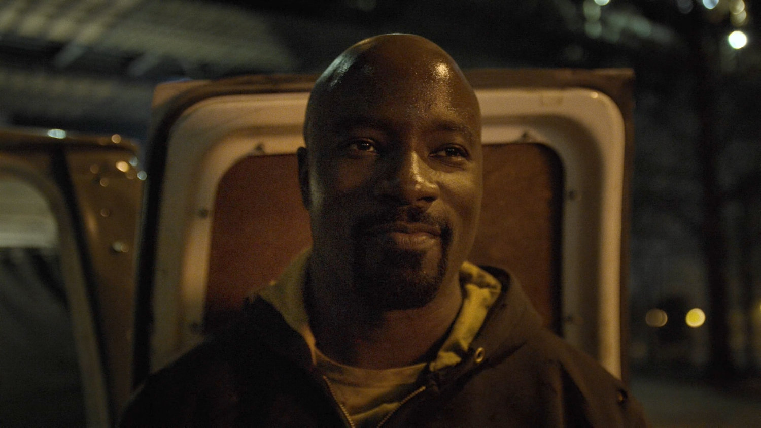Luke standing by a van outside the Chikara Dojo.