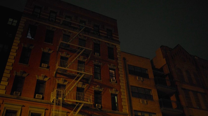 Exterior of Claire Temple's apartment building.