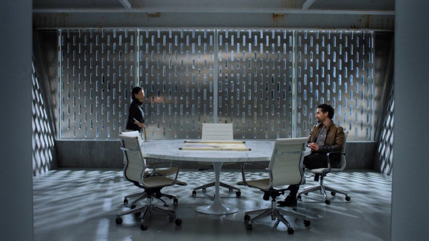 Madame Gao and Bakuto in the Hand Compound.