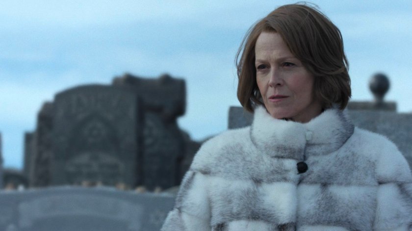 Alexandra at the Sacred Saints Cemetery.